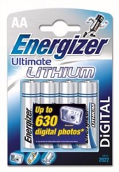 Energizer AA Foto Lithium batterier