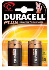 Duracell LR14 Alkaline PLUS batterier