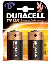 Duracell LR20 Alkaline PLUS batterier