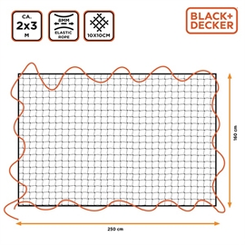 Black & Decker Trailer net 1,6x2,5m