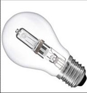 Krystal/ Halogen Globep�re 42W E27 sokkel 55watt D�mpbar