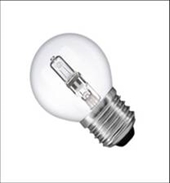 Krystal/ Halogen Bulbp�re 28W E27 sokkel 39watt D�mpbar
