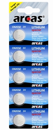 CR2032 Camelion 3V Lithium batterier 5 pak