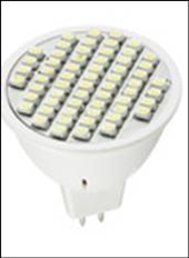 Spotp�re 60 LED 12 volt 3W Warm White