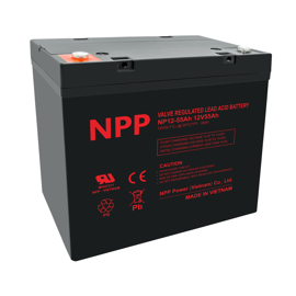 NPP Power AGM blybatteri 12v 55Ah 