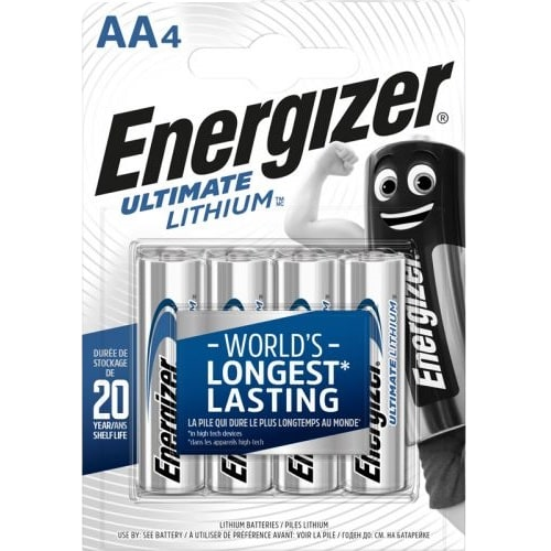 Energizer AA Foto Lithium batterier