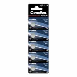 CR1225 Camelion 3V 5 pak Lithium batterier 