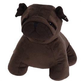 Dørstopper Fransk Bulldog, Mørkebrun