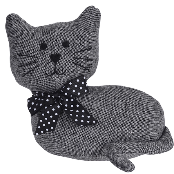 Dørstopper Kat, Koksgrå