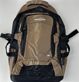 Redcliffs foldbar vandrerygsæk 30 liter brun