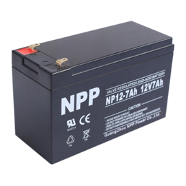 NPP Power AGM Blybatteri 12v 7,0Ah 
