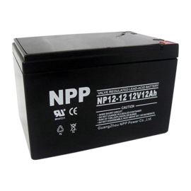 NPP Power AGM Blybatteri 12v 12Ah 