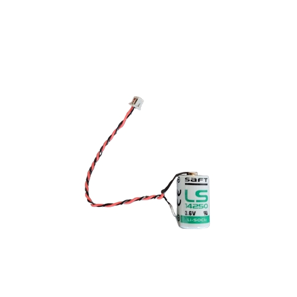SAFT LS14250 3,6v 1/2AA Lithium batteri med ledning og stik