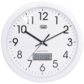 Trevi OM 3309 C vægur Ø30 cm med kalender – hvid