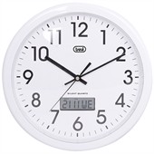 Trevi OM 3309 C vægur Ø30 cm med kalender – hvid