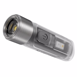 Nitecore TIKI Sølv nøgleringslygte 300 Lumen 