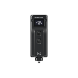 Nitecore T4K Sort nøgleringslygte 4000 Lumen 