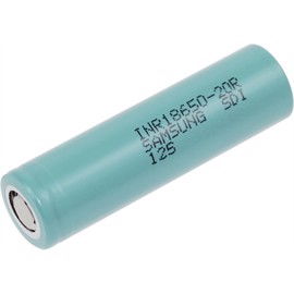 Samsung INR18650-20R 3,6 volt Li-Ion batteri 2000 mAh