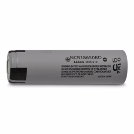 Panasonic NCR18650BD 3,6 volt Li-Ion batteri 3100mAh