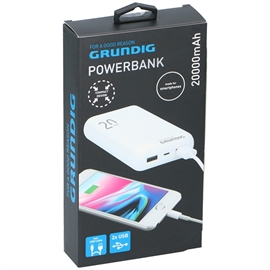  Grundig Powerbank 20000mAh 2 x 2A USB output