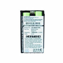 Sennheiser BA2015 batteri 1500mAh (kompatibelt)