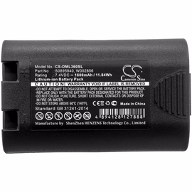 Dymo PL200 batteri 7,4V 1600mAh (kompatibelt)