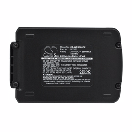 WORX WA3528 batteri 20V 2000mAh (kompatibelt)