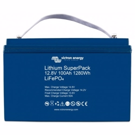 Victron Lithium Superpack 12V Lithium batteri 100Ah (High Current)