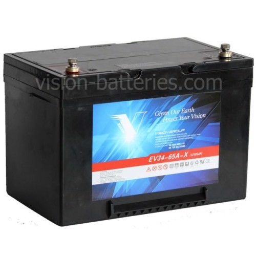 Vision EV34-65A-X 12v 65Ah AGM / Marinebatteri