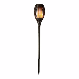 LED Solar havefakkel med realistisk flamme (78CM)