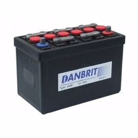 Bakelite Startbatteri 12V 80Ah 480EN for Veteran/Oldtimer
