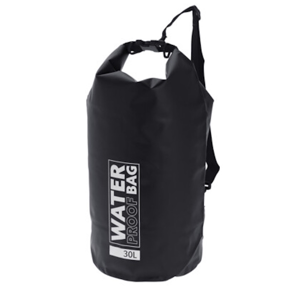 Dry bag 30 L Sort