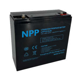 NPP Power Lithiumbatteri 12V/24Ah (Bluetooth)