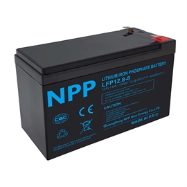 NPP Power Lithium 12V/8Ah (Parallel + serie forbindelse)