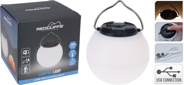 Redcliffs Genopladelig Campinglampe