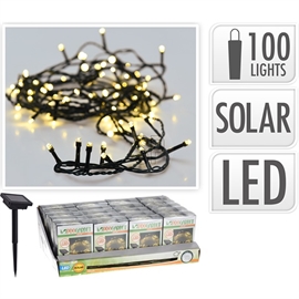 Solar LED Lyskæde 100 LED-lys