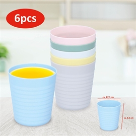 Alpina Krus i Plastik, Sæt med 6 stk. i Forskellige Farver
