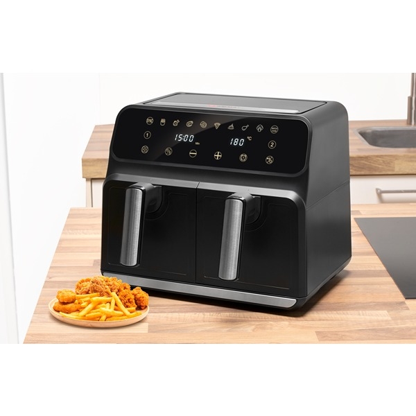 Alpina Dobbelt Airfryer 2x4L