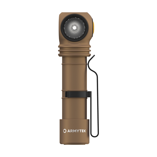 Armytek Wizard C2 Pro Multilygte, Hvid Lys i Sandfarvet