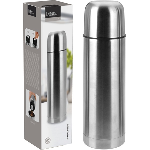 EH Termoflaske 1000 ml, Rustfri Stål