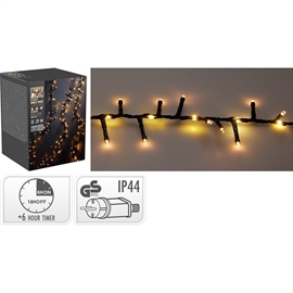 Snake LED Lyskæde med Vandfaldseffekt 1060 LED 15 m, Varm Hvid