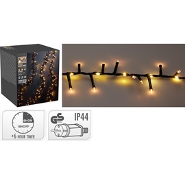 Snake LED Lyskæde med Vandfaldseffekt 1410 LED 20 m, Varm Hvid