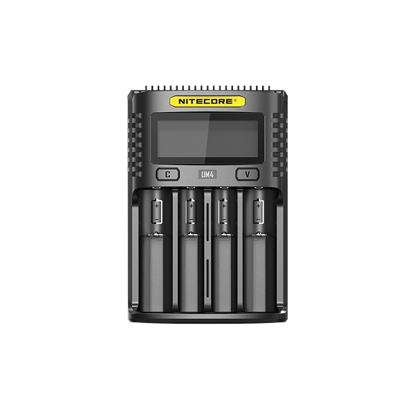 Nitecore Oplader UM4 til 4 Li Ion Batterier 