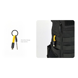 Nitecore NLink10, Magnetisk Fast Charging Ladekabel, Type-C til Type-C