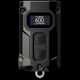 Nitecore TINI3 Nøgleringslygte 600 Lumen, Sort