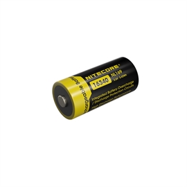 Nitecore 16340/RCR123A, NL169 950mAh Li Ion Batteri 
