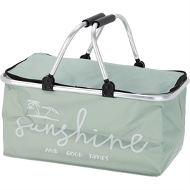 Køletaske med Lynlås og Bærehåndtag 35 L, Grøn