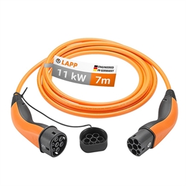 Type 2 Ladekabel Orange 7M 11kw 