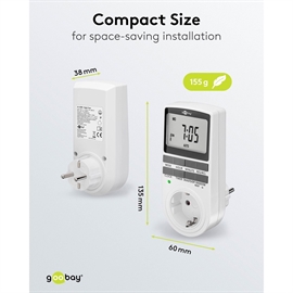 Goobay Digital timer med Display & Ugeprogram