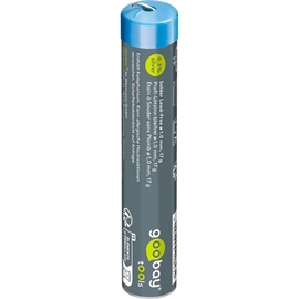 Goobay Loddetin blyfrit, ø 1,0 mm, 17 g